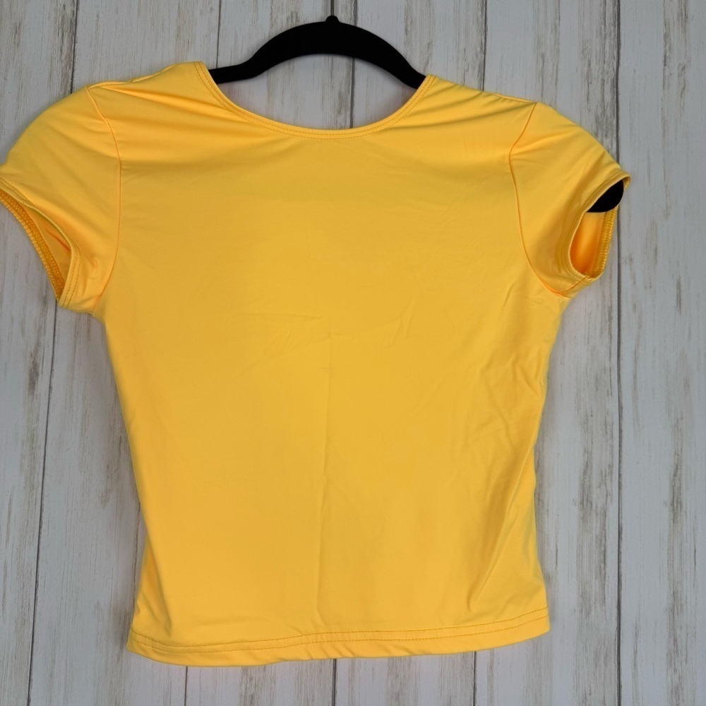 Edikted Yellow Crop Top